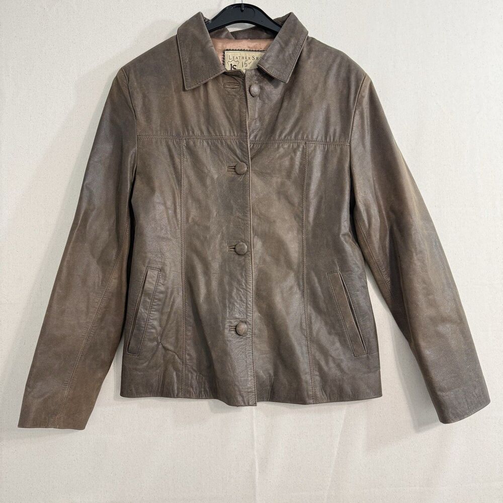 Vintage Leather Shop Argentina Women’s Brown Jacket Size 2